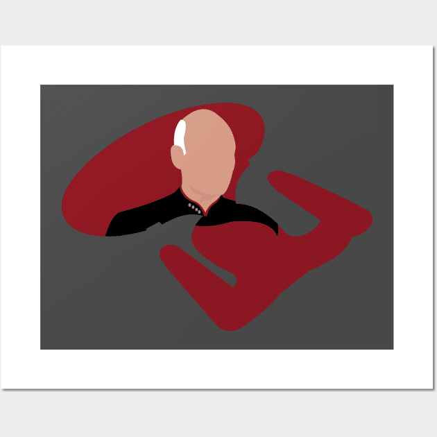 The Captain Wall Art by doctorheadly